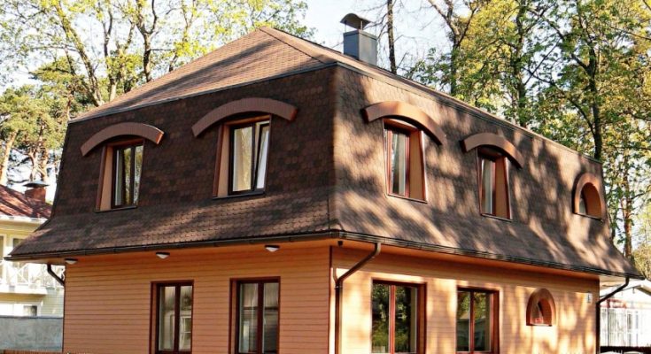 Стропильная система мансардной крыши: устройство конструкции